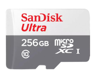 Karta pamięci SANDISK Ultra microSDXC 256GB 100MB/s Class 10 UHS-I